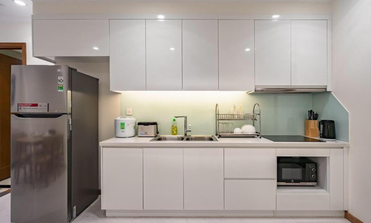 Cherry Homeapart Vinhomes Central Park Ho Chi Minh-stad Buitenkant foto