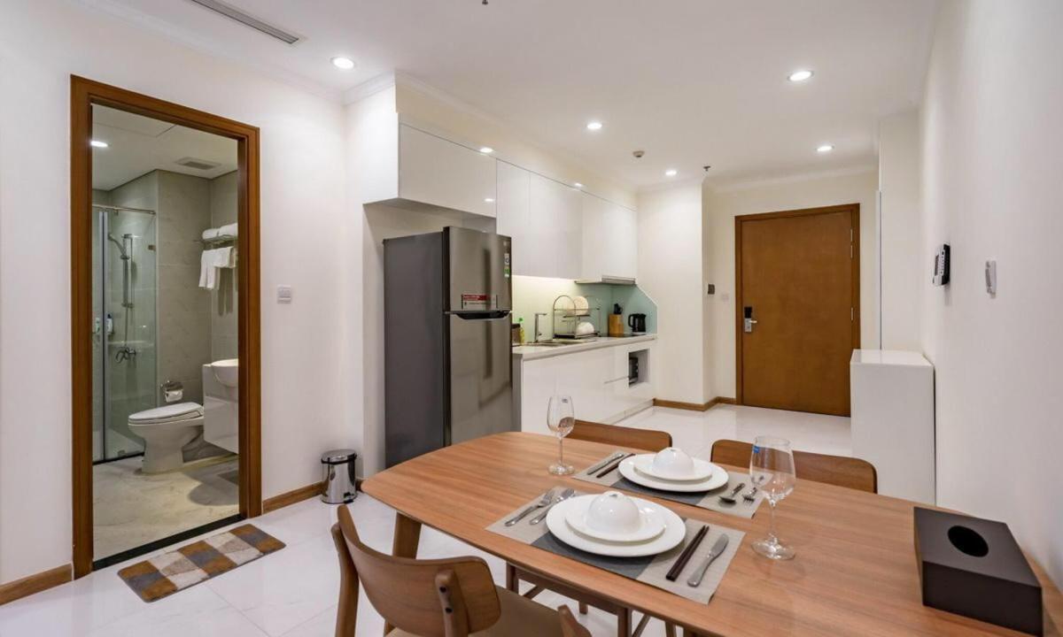 Cherry Homeapart Vinhomes Central Park Ho Chi Minh-stad Buitenkant foto