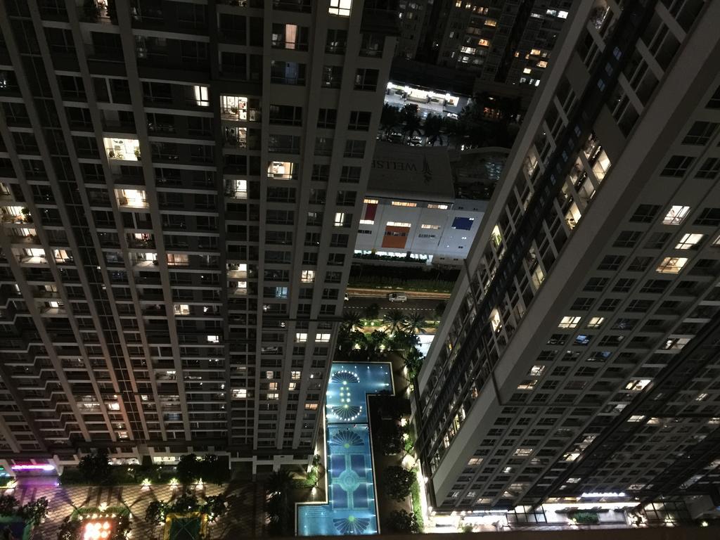 Cherry Homeapart Vinhomes Central Park Ho Chi Minh-stad Buitenkant foto