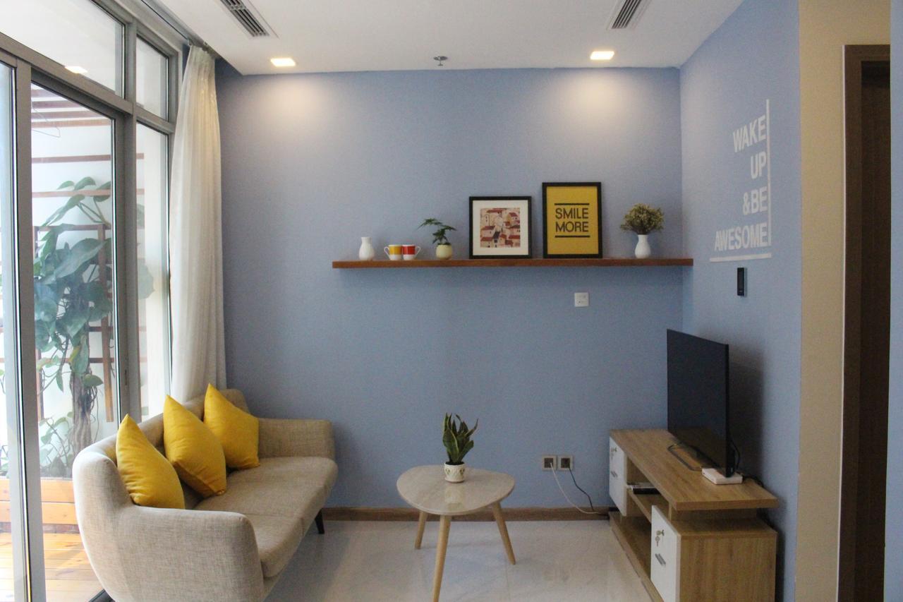 Cherry Homeapart Vinhomes Central Park Ho Chi Minh-stad Buitenkant foto