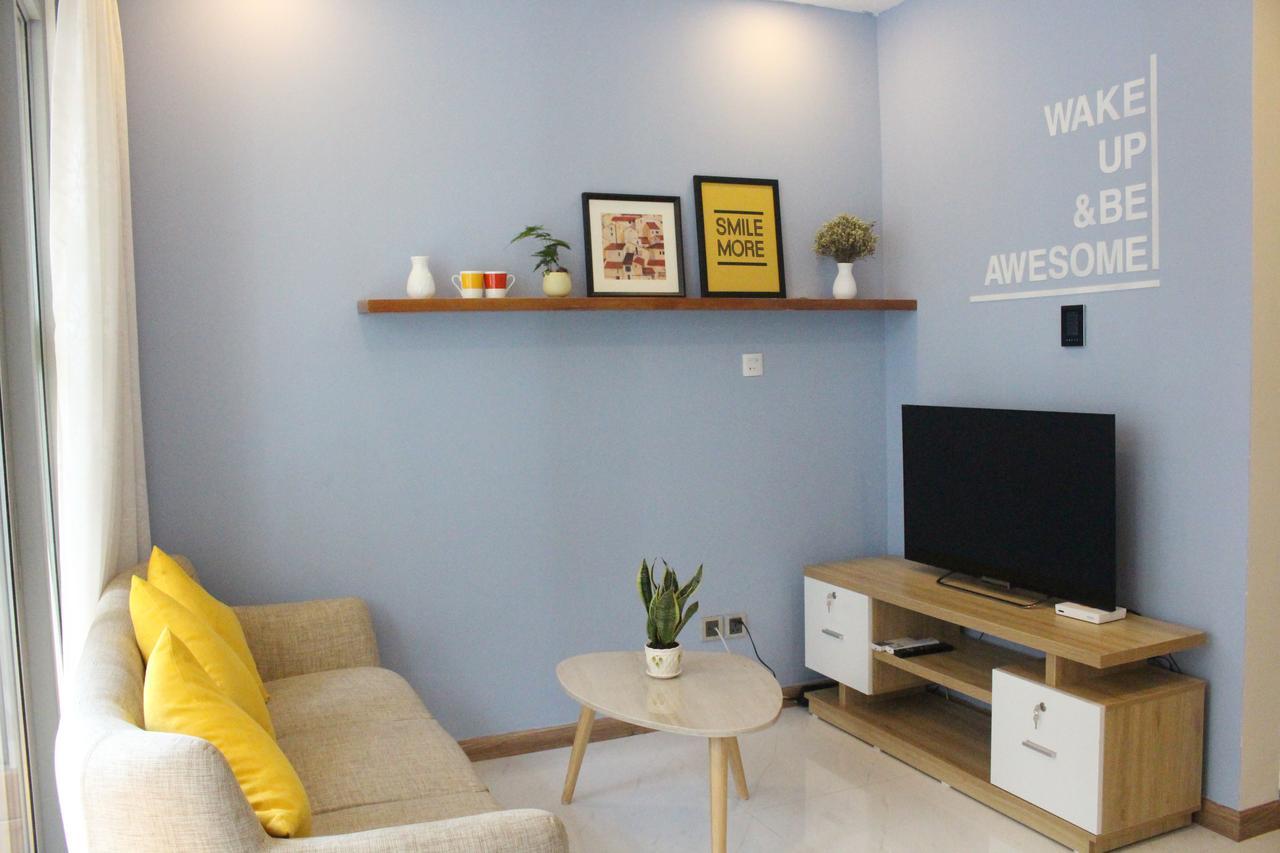 Cherry Homeapart Vinhomes Central Park Ho Chi Minh-stad Buitenkant foto
